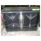 POTAWATOME SHAKER & MARTINI GLASSES