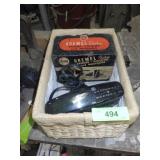 VINTAGE DREMEL SANDER / POLISHER,  GE CLOCK>>>