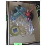 BIRD CHIMES ON SPINNERS, UNTESTED SOLAR LIGHT>>