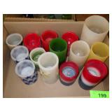 ASST. BATTERY OPERATED CANDLES SOME W/ BATTERIES