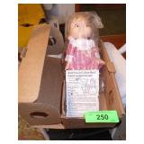 1988 CAMPBELL'S SOUP GIRL DOLL  10'