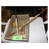 VINTAGE CORN COB & WOOD SMOKING PIPES