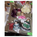 ASST. VINTAGE & NEWER DOLLS