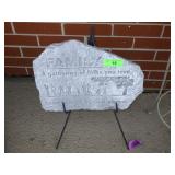 CEMENT? FAMILY STONE ON STAND