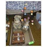LIGHTED EGG TREE (NO PLUG), EGG CRATE, SISAL&>>>>