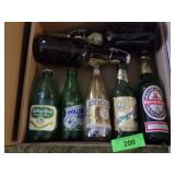 ASST. VINTAGE EMPTY BEER BOTTLES