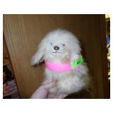 1983 TOY TIMES PLUSH DOG W/ LEATHER TAG