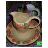 HALLOWEEN WASH CLOTHS, FALL PITCHER & BOWL, TULIP>