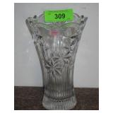 WATERFORD MARQUIS CRYSTAL VASE 8'