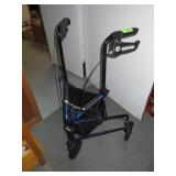 CAREX FOLDING WALKER W/ BRAKES