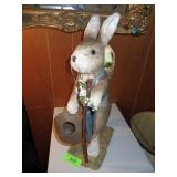 BETHANY LOWE? VELVETEN EASTER BUNNY RABBIT 17 1/2'