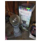 SOLAR POWERED LED COLOR CHANGING GAZING BALL>>>