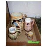 ASST. VINTAGE BEER STEINS  (1 AVON)