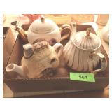 ASST. TEAPOTS - THOMAS KINKADE, SADLER & TAIWAN
