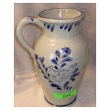 STONEWARE PITCHER 10 1/2' TALL