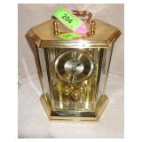 VINTAGE ANGELUS WESTMINSTER QUARTZ MANTEL CLOCK>>>