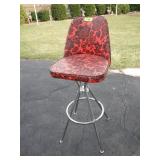 VINTAGE MCM SWIVEL BAR STOOL  30' TO SEAT TOP
