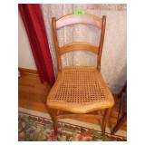 VNTAGE EASTLAKE STYLE CAINED SEAT CHAIR