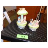 VINTAGE HANDMADE EASTER DIORAMA'S