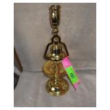 VINTAGE BALDWIN BRASS TAVERN SERVICE BELL 13'