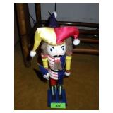 WOODEN JESTER NUTCRACKER 15'