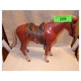 VINTAGE MARX HORSE - TAIL REPAIRED