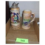 VINTAGE BEER STEIN MUSIC BOX, VINTAGE STEIN