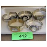 ASST. CUFF WATCHES (ALL UNTESTED)