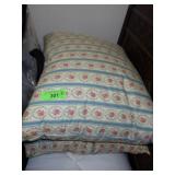 2 VINTAGE MANHATTAN FEATHER PILLOWS