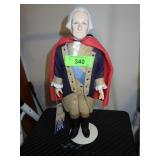 VINTAGE EFFANBEE GEORGE WASHINGTON DOLL 15'