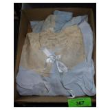 VTG STYLED BY LACE SPECIALTIES  & VELVEE BED COAT>