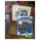 2 SIGNED S. KIENITZ ? CHALK? DRAWINGS