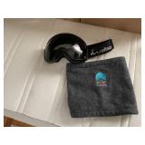 WODISON SKI GOGGLES, FLEECE GAITOR