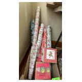 CHRISTMAS WRAPPING PAPER & BOXES