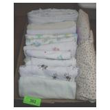 ASST. BABY BLANKETS & CRIB SHEETS