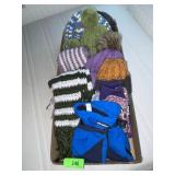 ASST. MITTENS, GLOVES, SCARVES & HATS