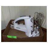 ORECK VERTICAL HAND MIXER - TURNS ON