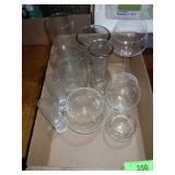 ASST. VASES, SNIFTER, ETC
