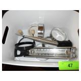 POLDER THERMOMETER, ADJUST-A-BURGER PATTY PRESS,>>