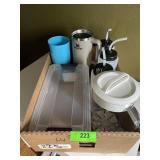 STANLEY MUG (NO LID), PAMPERED CHEF PITCHER, >>>>