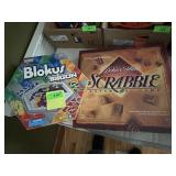 BLOKUS TRIGON & SCRABBLE GAMES (COMPLETE?)