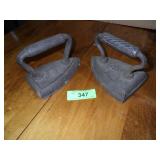 VINTAGE CAST IRON SADIRONS