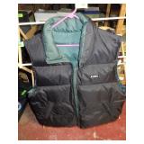 GERRY REVERSIBLE PUFFER VEST (XL)