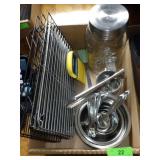 COOKIE COOLING RACKS, LARGE BALL JAR (NEWER), >>>>