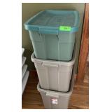 3 STORAGE CONTAINERS