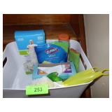 ASST. CLEANING SUPPLIES, TRASH BAGS, DISPOSABLE >>