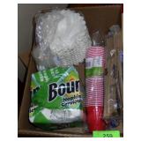 NAPKINS, PAPER BAGS, PARTY CUPS, COFFEE FILTERS