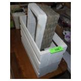 WOODEN PLANTER / STORAGE BOXES (15 x 6 x 5), >>>>>