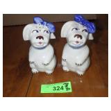 VINTAGE SHAWNEE LARGE MUGGSY S&P SHAKERS