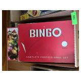 NINETENDO MONOPOLY, VINTAGE BINGO SET (COMPLETE?)